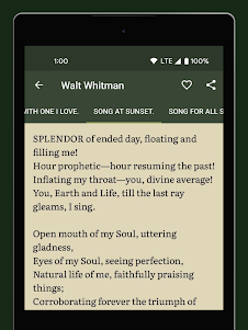 Offline Poems Poetry - English 4.6.0 screenshot 17