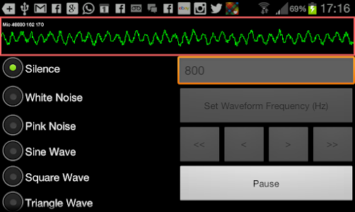 SoundForm Signal Generator 2.5 screenshot 1