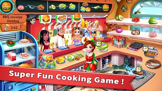 Rising Super Chef - Cook Fast 7.4.2 screenshot 1