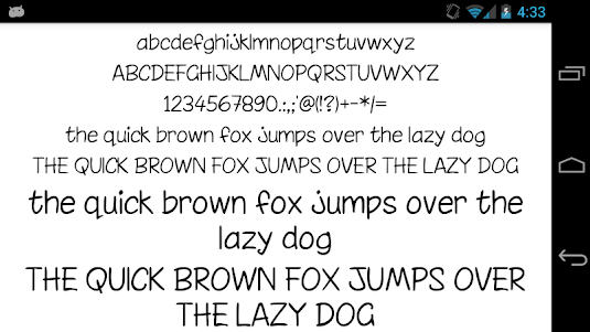 Fonts for FlipFont 50 Written  screenshot 2