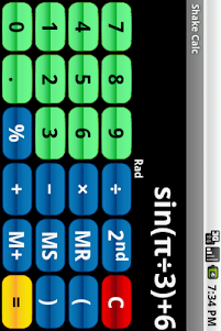 Shake Calc - Calculator 2.5 screenshot 6