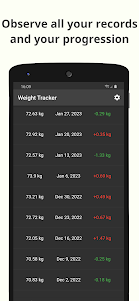 Weight Tracker – Weight app 1.7.1 screenshot 4