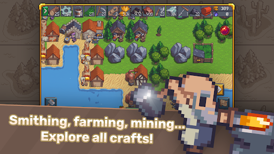 Tap Craft: Mine Survival Sim 1.1.21 screenshot 1