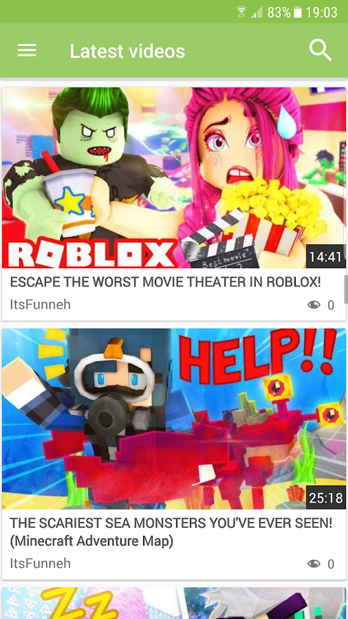 Itsfunneh Roblox Video 101 Apk Download Android - the krew itsfunneh roblox
