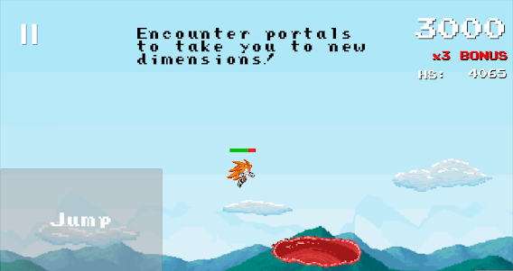 Dimension Dash -a Sonic runner  screenshot 6