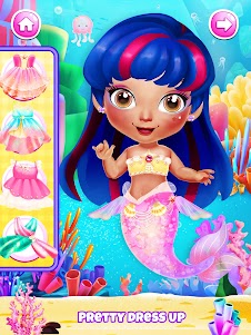 Princess Mermaid Games for Fun 1.3 screenshot 1