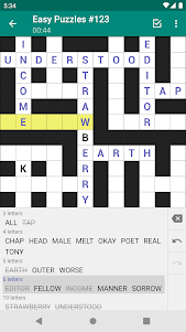 Fill-In Crosswords 3.30 screenshot 1