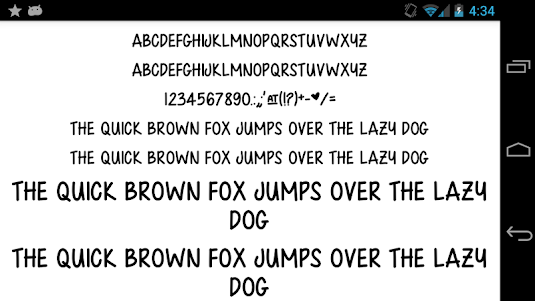 Fonts for FlipFont 50 Written  screenshot 3