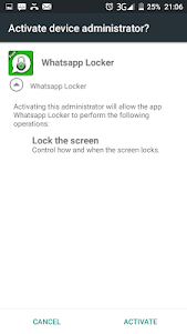 Lock for Whatsapp 2.2 screenshot 4
