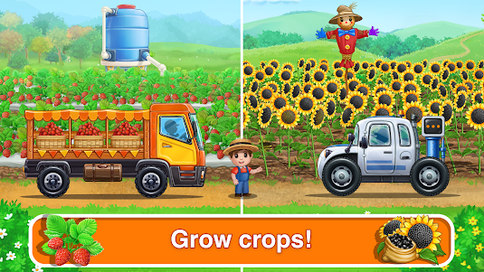 Tractor, car: kids farm games 0.0.4 screenshot 18