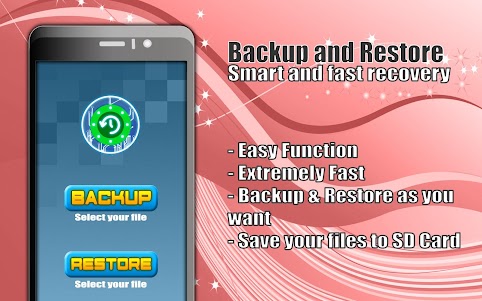 Backup and Restore 2.4.3 screenshot 2