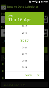 Date Calculator 3.1.0 screenshot 5