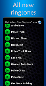 High Volume Siren Ringtones 7.3 screenshot 9