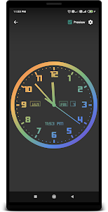 Analog Clock Live Wallpaper 1.34 screenshot 8