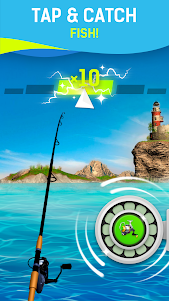Grand Fishing Game: fish hook  screenshot 1