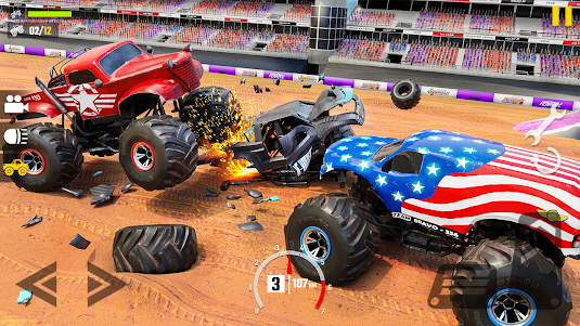 Fearless US Monster Truck Game 5.8 screenshot 6