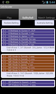 Cricket Scorer 4.0 screenshot 3