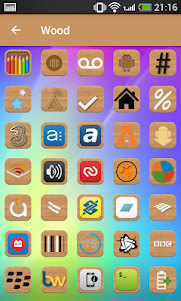 Modern wood - icon pack 1.0.0 screenshot 5
