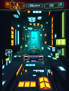 Neon Flytron: Cyberpunk Racer 1.9.3 screenshot 9