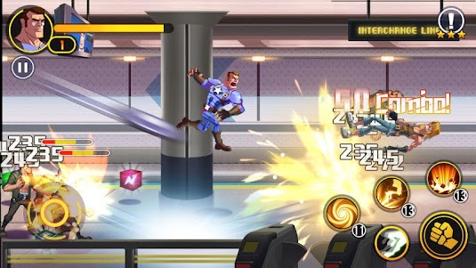 Legend Captain:Avengers Fight Lite 1.1.4.103 screenshot 1