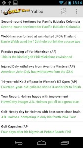 Golf News  screenshot 7