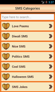SMS Messages Collection 2.9 screenshot 1