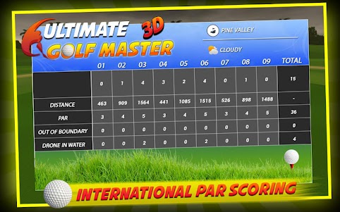 Ultimate Golf Master 3D 1.0 screenshot 3