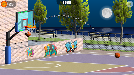 Basketball: Shooting Hoops 2.6 screenshot 1