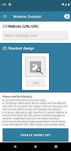 Website Shortcut 3.4.1 screenshot 1