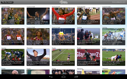 Universal Sports Network 1.0.1 screenshot 3