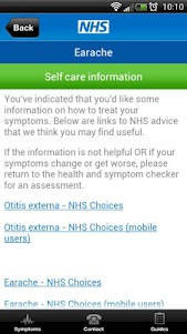 NHS Health and Symptom checker 2.0.10 screenshot 3