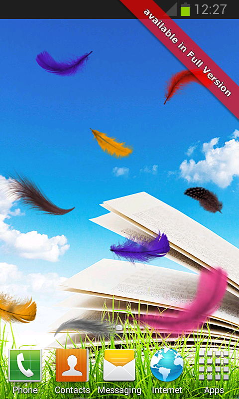 Feather Live Wallpaper HD  APK Download - Android Personalization Apps