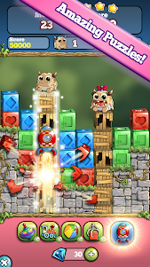 Baby Blocks - Puzzle Monsters!  screenshot 2