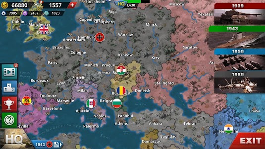 World Conqueror 4-WW2 Strategy 1.9.2 screenshot 2