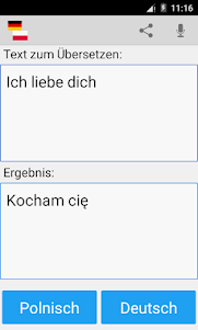 German Polish Translator  screenshot 3