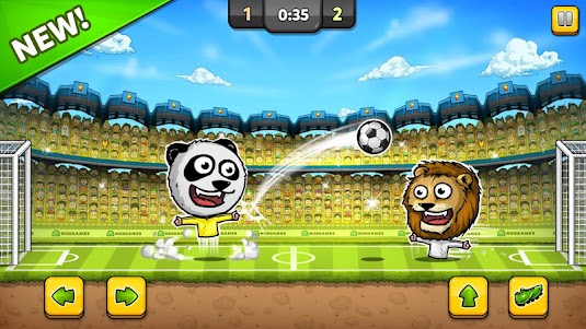 Puppet Soccer Zoo - Football  screenshot 3