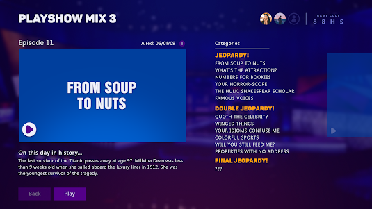 Jeopardy! PlayShow Premium 1.07.01 screenshot 13