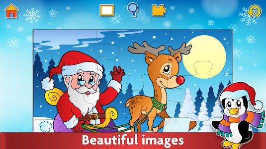 Kids Christmas Jigsaw Puzzles 33.0 screenshot 1