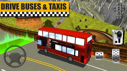 Bus & Taxi Driving Simulator 1.4 screenshot 8