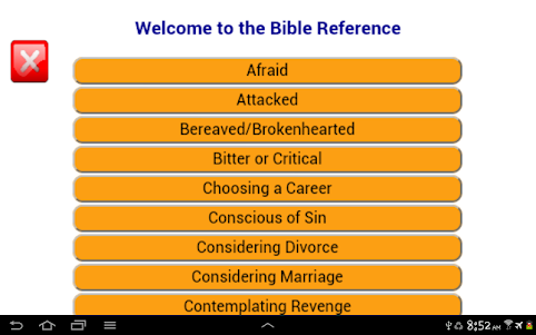 Quick bible reference 1.3 screenshot 3