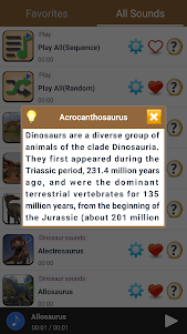 Dinosaur Sounds 2.70 screenshot 18