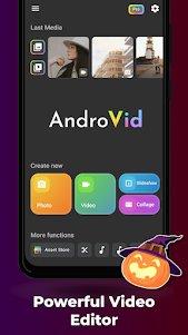 Video Editor & Maker AndroVid 6.7.3 screenshot 1