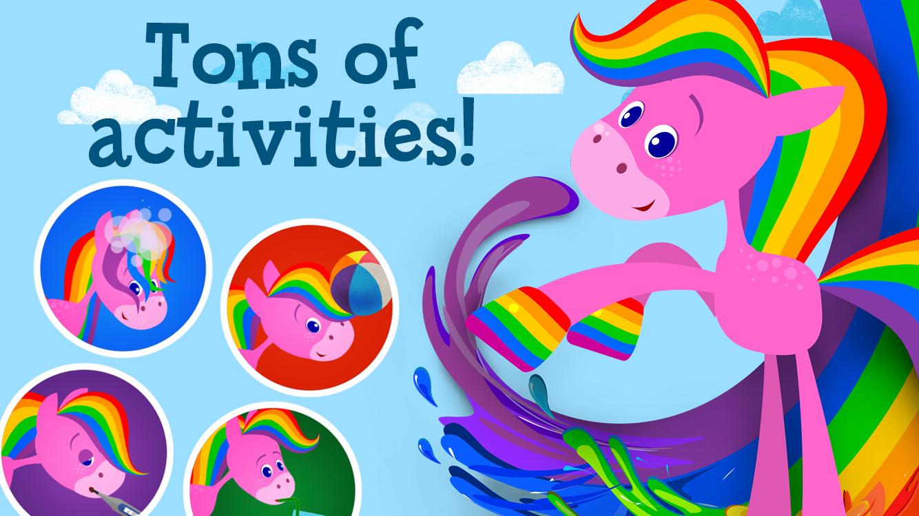 My Pet Rainbow Horse for Kids 20.20.20 APK Download   Android ...