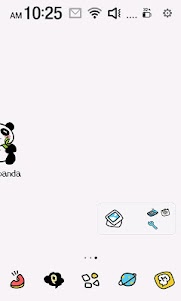 Funny panda launcher theme 1.0 screenshot 4