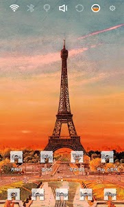 Eiffel Tower at Sunset Theme 1.0 screenshot 2