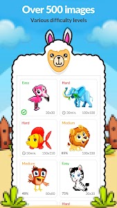 Animal Color by Number Book 4.4 screenshot 1