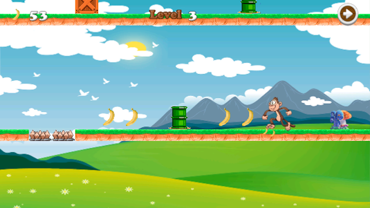 Jungle Monkey Run Adventures 1.0 screenshot 8