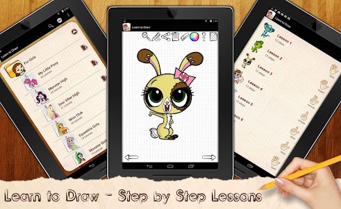 Learn to Draw LPS 1.0 screenshot 1