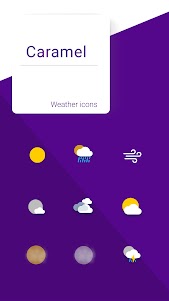 Caramel weather icons 1.33.1 screenshot 1