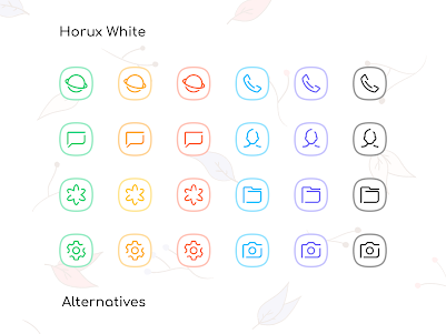 Horux White - Icon Pack 5.2 screenshot 10